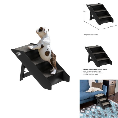 Pet stairs step gray - stairs, cat